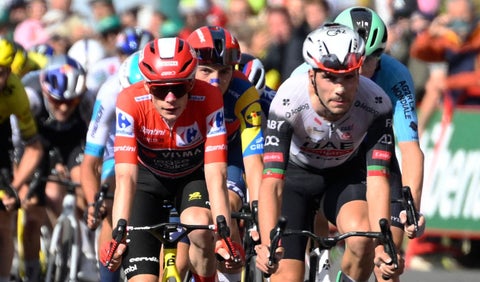 Jonas Vingegaard y Joao Almeida - Vuelta a España 2025