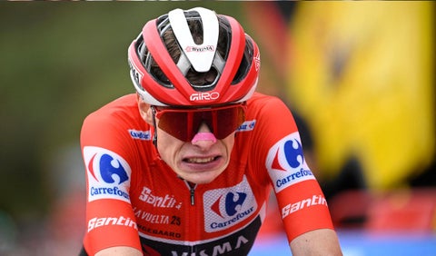 Vingegaard preocupa tras la etapa 17 de la Vuelta a España