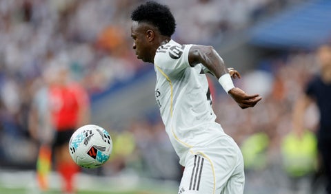 Vinícius Júnior en el Real Madrid