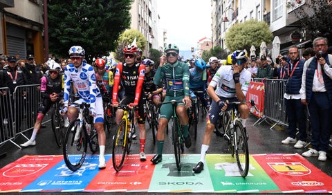 Ciclista de la Vuelta a España anunciaron protesta