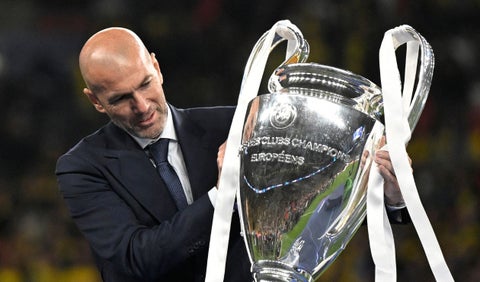 Zinedine Zidane, técnico francés