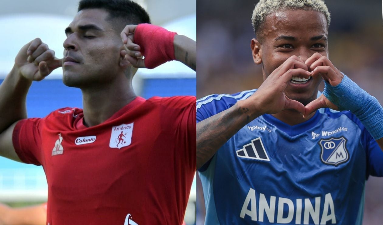 Millonarios vs América - Liga Betplay 2025-II