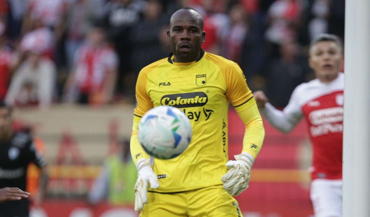 Andrés Mosquera Marmolejo, arquero de Santa Fe