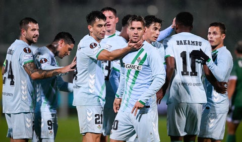 Betis se lleva una importante victoria en Europa League