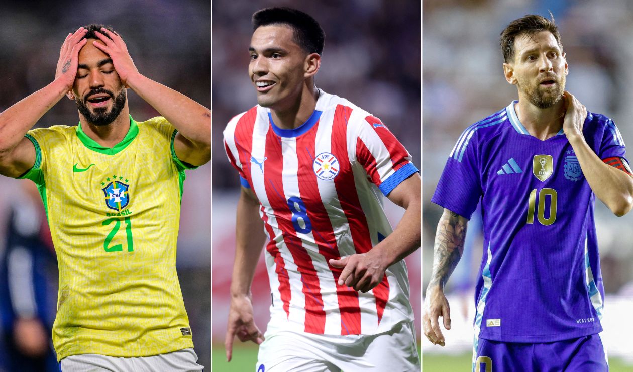 Brasil, Paraguay y Argentina