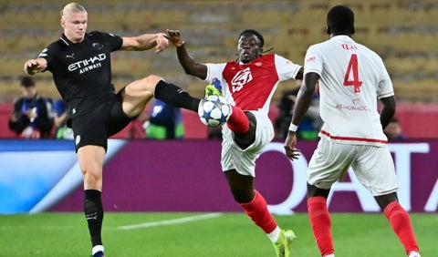 El City náufraga en su visita a Francia: dramático empate ante Mónaco