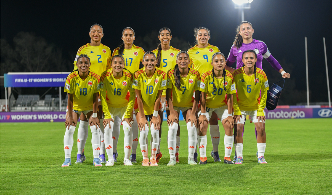 ¡Colombia clasificada a octavos de final en el Mundial sub 17 femenino!