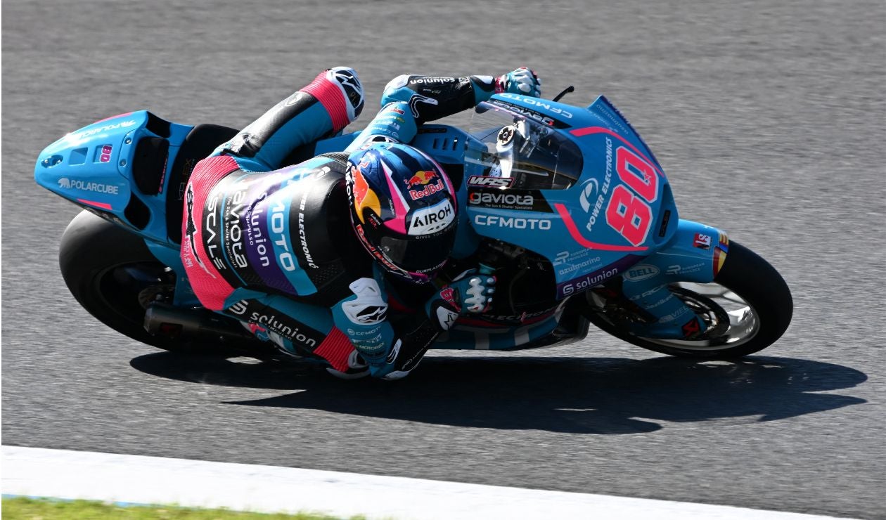 David Alonso en Moto2