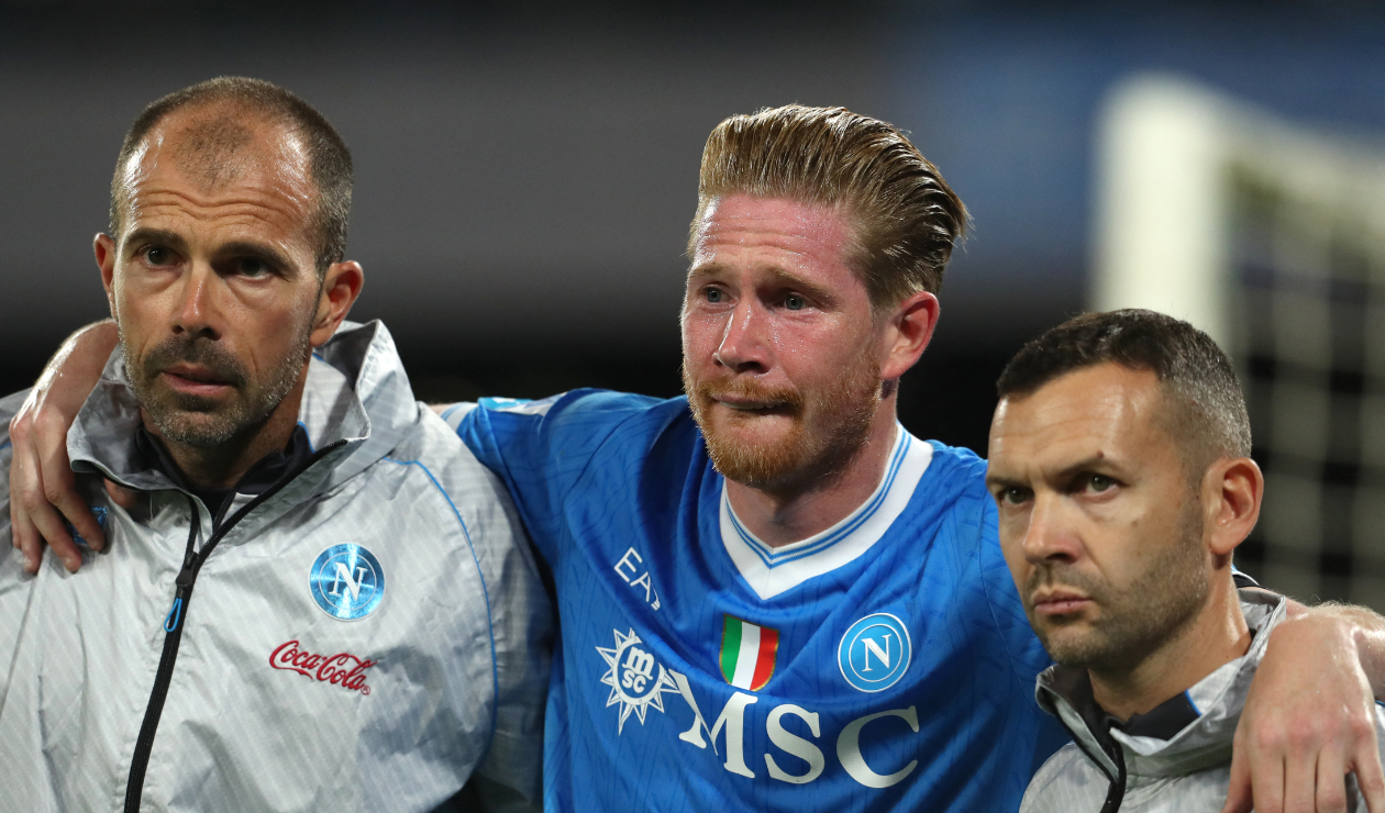 De Bruyne y una lesión sensible: El belga estará fuera varios meses