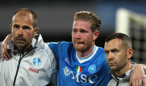 De Bruyne y una lesión sensible: El belga estará fuera varios meses