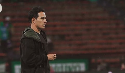 Diego Arias, técnico de Nacional