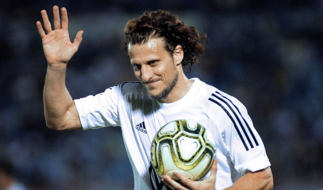 Diego Forlán, exfutbolista uruguayo