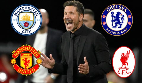 Diego Simeone en la Premier League