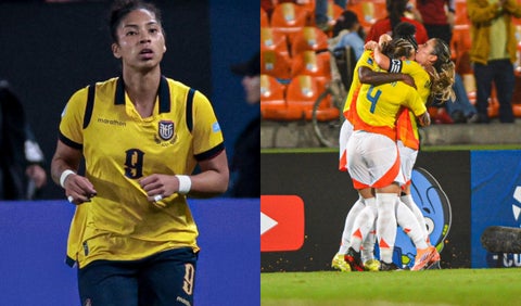 Ecuador vs Colombia en la Liga de Naciones Femenina