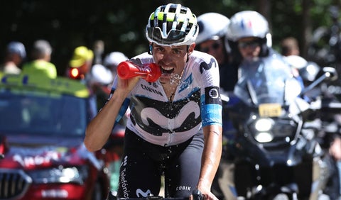 Enric Mas, ciclista del Movistar