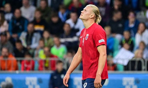 Erling Haaland, selección de Noruega