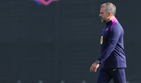 Hansi Flick, entrenador del Barcelona