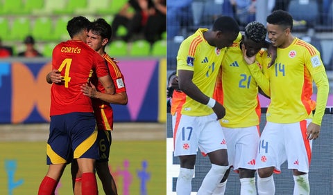 España vs Colombia - Mundial sub 20