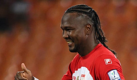 Hugo Rodallega, jugador de Independiente Santa Fe