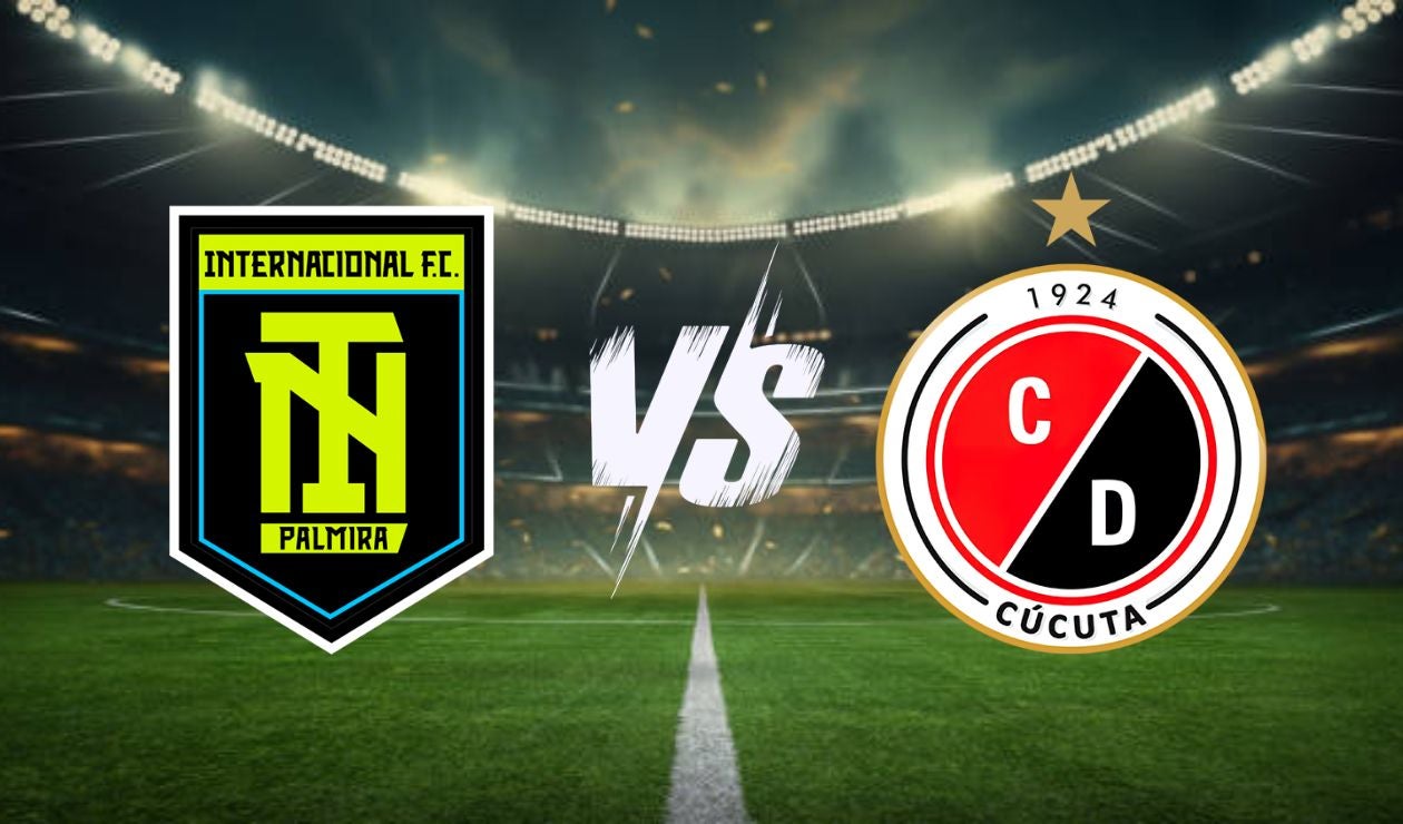 Internacional de Palmira y Cúcuta Deportivo se enfrentan por los cuadrangulares del Torneo BetPlay 2025-II