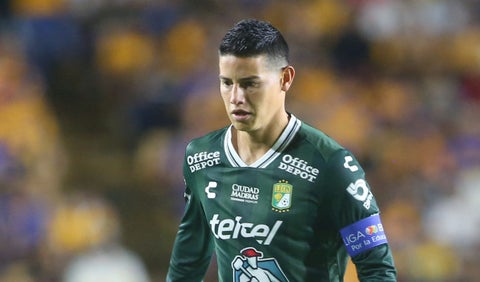 James Rodríguez, futbolista colombiano