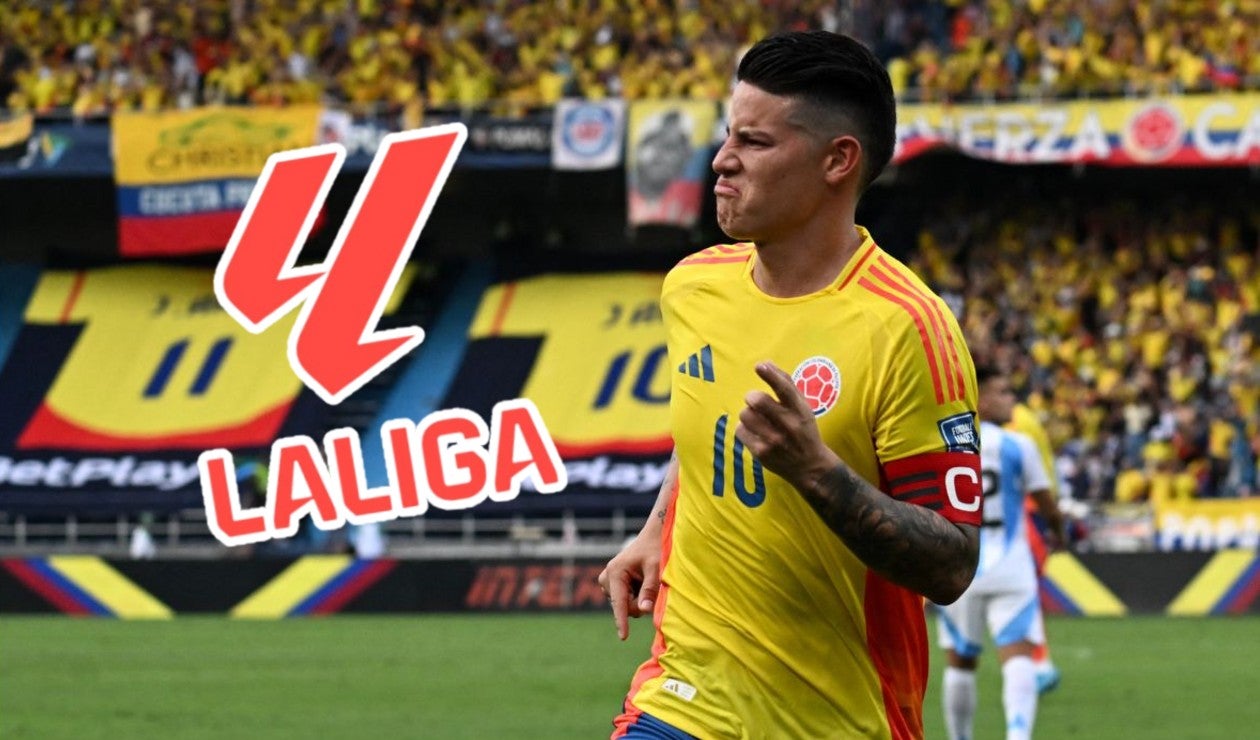 James Rodríguez, futbolista colombiano