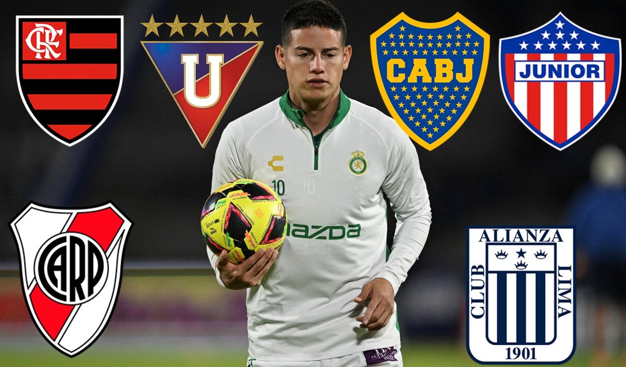 James Rodríguez en el radar de equipo sudamericano