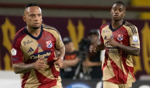 Jarlan Barrera con el Medellín