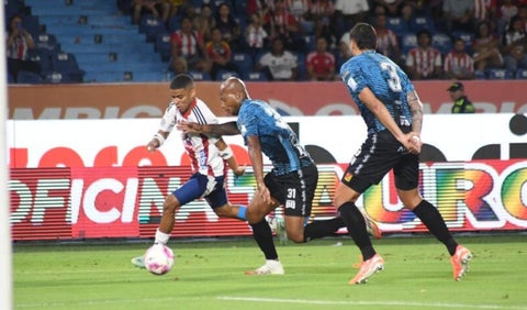 José Enamorado, futbolista de Junior en la Liga BetPlay