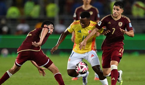 Jhon Arias, futbolista de la Selección Colombia