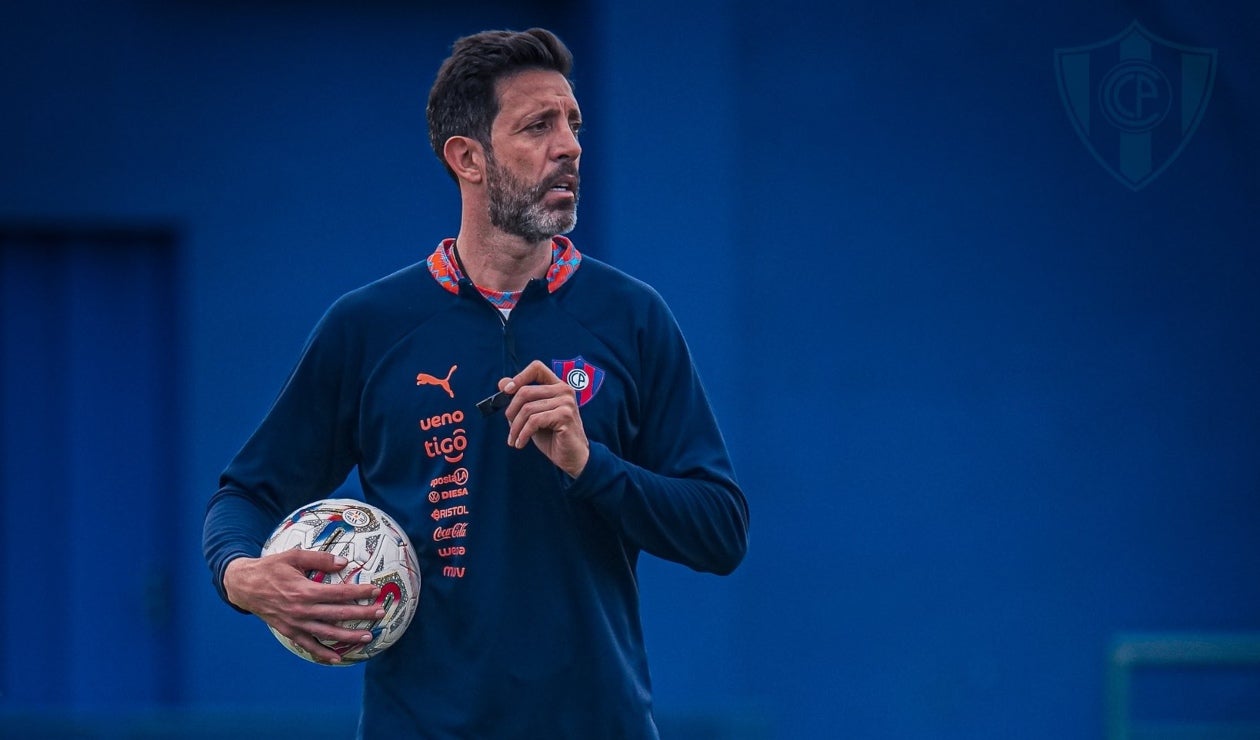 Jorge Bava, entrenador de Cerro Porteño