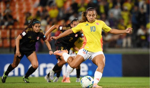 Leicy Santos, jugadora de la Selección Colombia