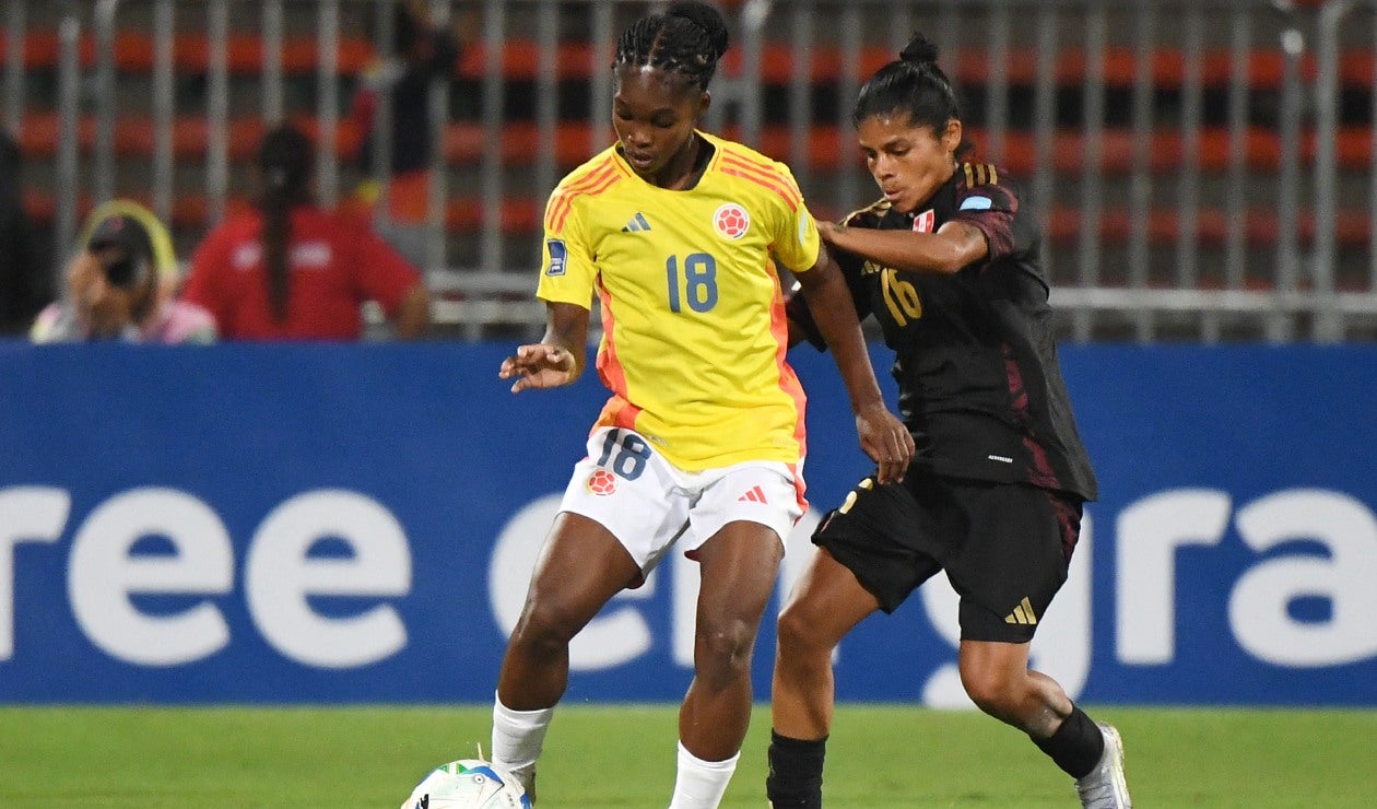 Linda Caicedo en la Liga de Naciones con Selección Colombia