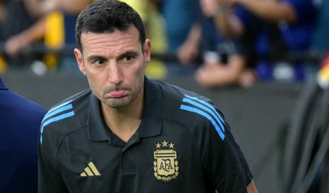 Lionel Scaloni, director técnico de Argentina