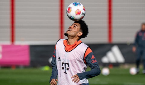 Luis Díaz en entreno con Bayern Múnich