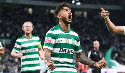 Luis Suárez perjudica a Napoli con golazo para Sporting