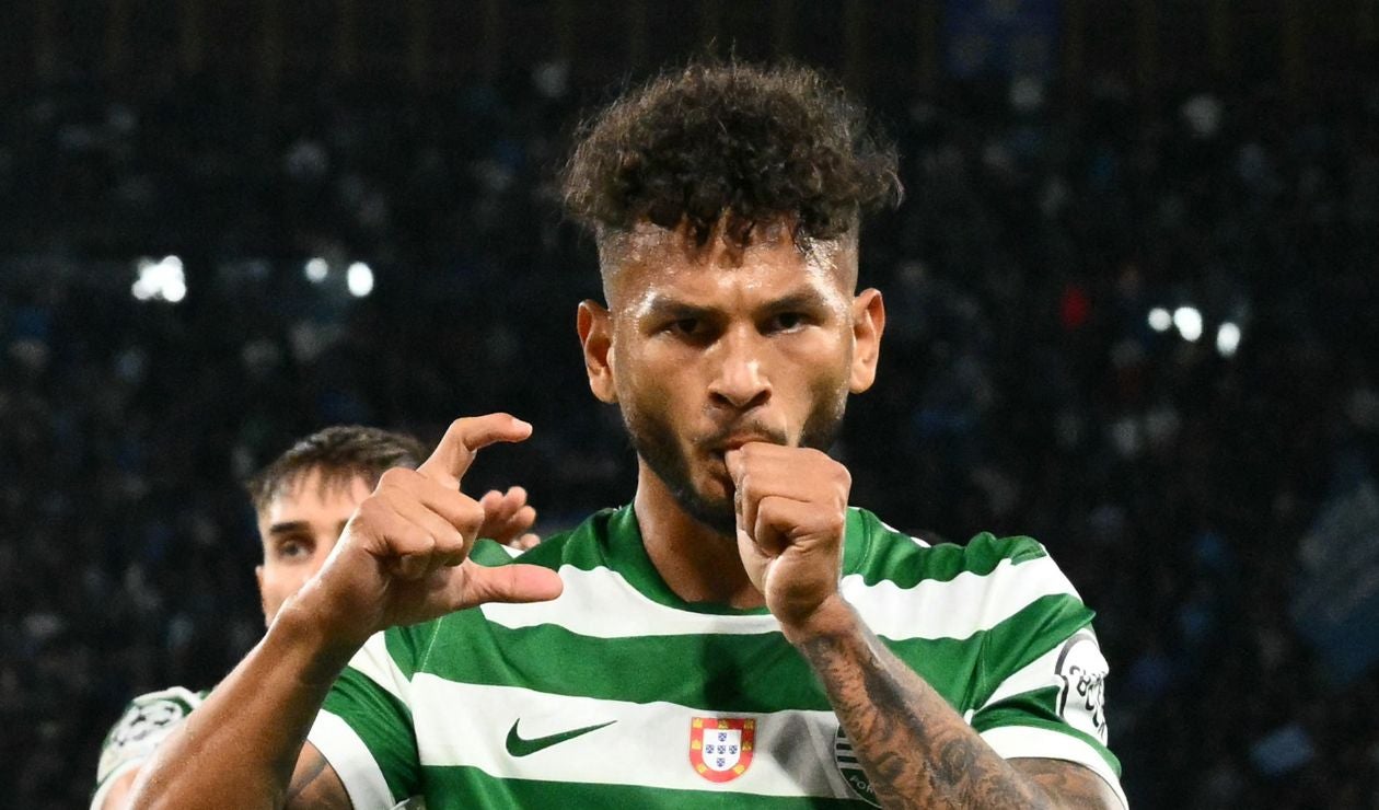 Luis Suárez con Sporting de Lisboa