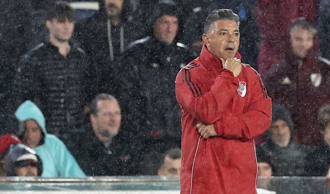 Marcelo Gallardo, entrenador de River Plate