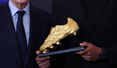 Se entregó la bota de oro 24/25: El Real Madrid celebra