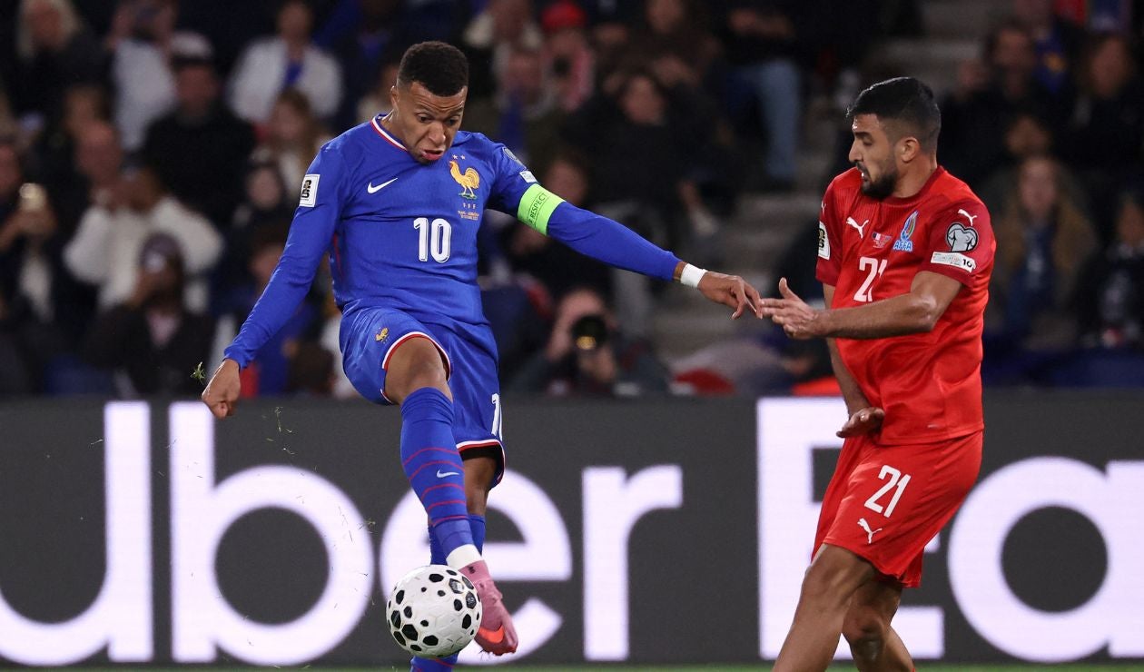 Kylian Mbappé, delantero y capitán de Francia