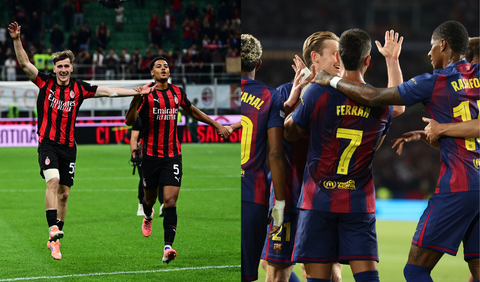 Decisión en el futbol: Barcelona y Milán jugarán liga fuera de Europa