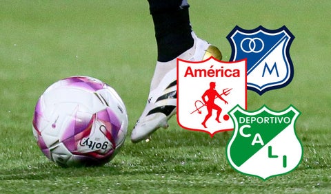 Millonarios, Cali y América