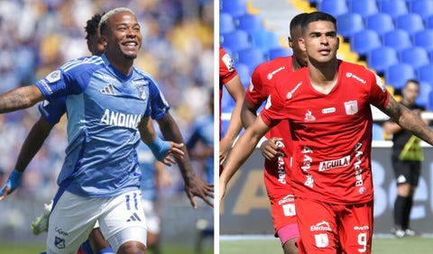 Millonarios y América de Cali - 2025