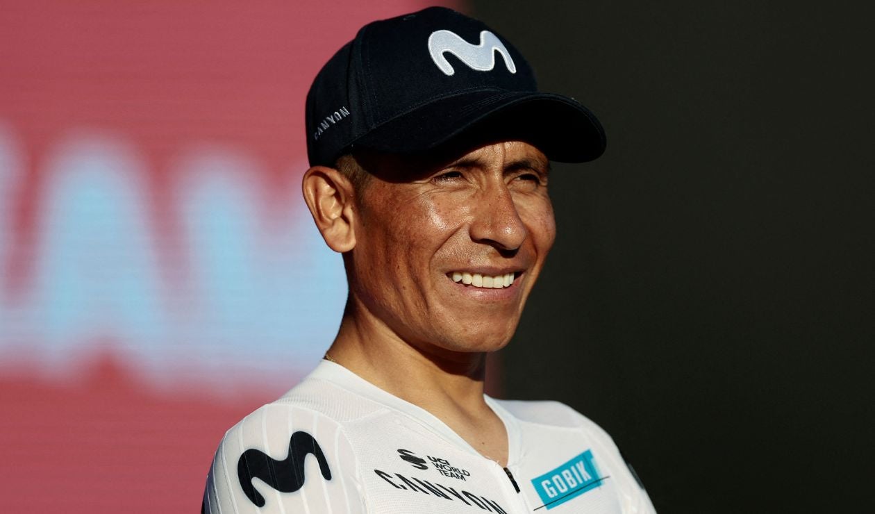 Nairo Quintana, ciclista colombiano del Movistar Team