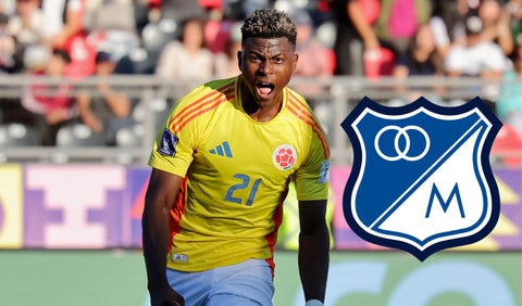 Néiser Villarreal y Millonarios