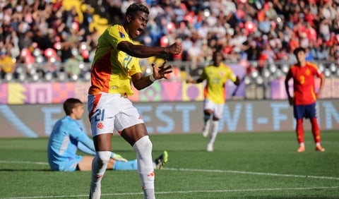 Neiser Villarreal en el Mundial Sub-20