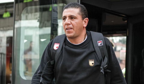 Francisco López con Santa Fe