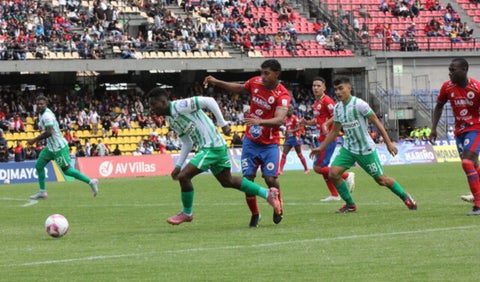 Nacional rescató un punto en Pasto: empate dramático en Liga Betplay