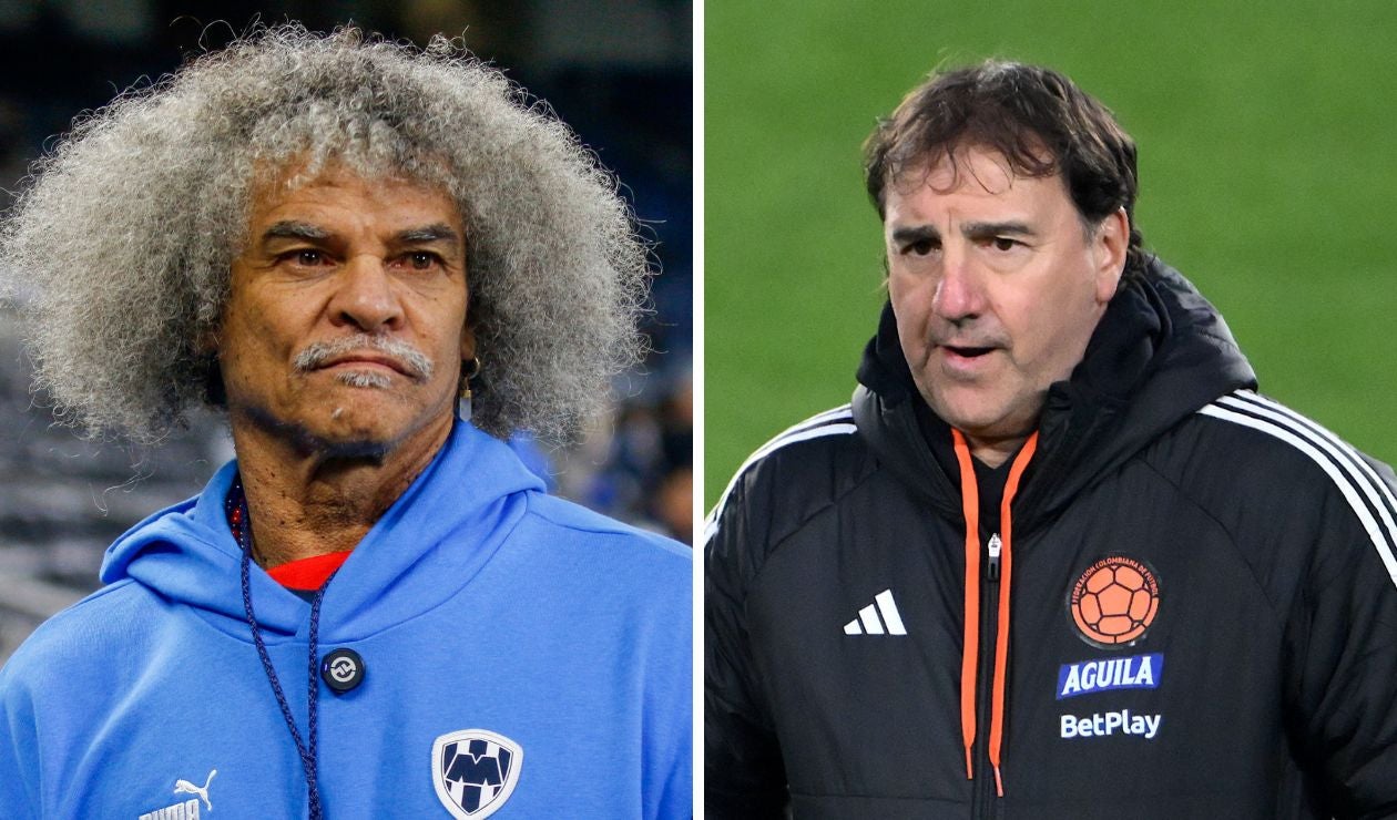 'Pibe' Valderrama y Néstor Lorenzo