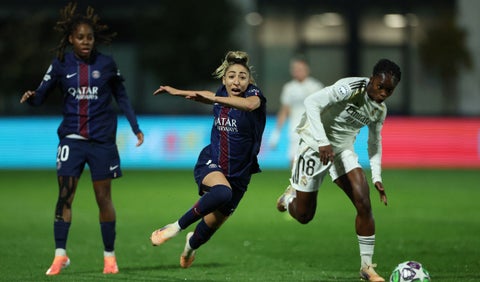 Real Madrid vs PSG en Champions League Femenina